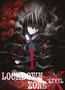 Titel: Lockdown Zone Level X. Ein Mädchen wird von schwarzen Klauen umgeben, in einer düsteren, bedrohlichen Atmosphäre., Buch