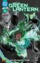 „ABSOLUTE GREEN LANTERN: DIE SCHWARZE HAND“ steht im Vordergrund über einer dynamischen Illustration., Buch