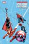 Text: "SPIDER-MAN & AVENGERS - WEB OF HEROES COLLECTION”. Illustration: Helden schweben vor blauem Netz-Hintergrund., Buch