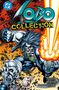 Oben steht "Lobo Collection", darunter ein kraftvoller Comic-Charakter mit langer Mähne und Waffe, Explosion im Hintergrund., Buch