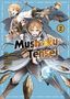 "Mushoku Tensei: Die Schatten des Magiers." Drei Charaktere in Abenteurerkleidung, kämpferisch, mit Waffen und Energie., Buch