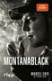 „Spiegel Bestseller“, „MONTANABLACK“, „Marcel Eris mit Dennis Sand“, „riva“. Schwarz-weiß Portrait eines rauchenden Mannes., Buch