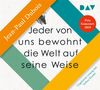 Jeder von uns bewohnt die Welt auf seine Weise, CD