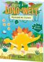 Meine Dino-Welt - Rätselspaß mit Stickern, Buch, Buch