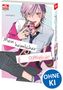 Text: "GAL-KUN NO KOI HA KITTO." Illustration: Junge mit lila Haaren, hält Smartphone mit buntem Case., Buch