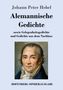 Johann Peter Hebel: Alemannische Gedichte, Buch, Buch