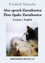 Friedrich Nietzsche: Also sprach Zarathustra / Thus Spake Zarathustra, Buch