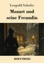 "Leopold Schefer: Mozart und seine Freundin, HOFENBERG." Illustration: Silhouette einer Person in verschneiter Altstadt.