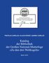 Pantelis Carelos: Katalog der Bibliothek der Großen National-Mutterloge "Zu den drei Weltkugeln", Buch