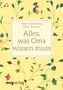 Joyce Eisenberg: Alles, was Oma wissen muss, Buch