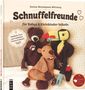 "Schnuffelfreunde für Babys & Kleinkinder häkeln. Niedliche Tiere zum Liebhaben, Trösten und Spielen." Gehäkelte Tiere auf Kissen., Buch