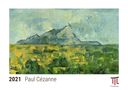 : Paul Cézanne 2021 - Timokrates Kalender, Tischkalender, Bildkalender - DIN A5 (21 x 15 cm), KAL