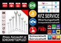 Uwe H. Sültz: KFZ AUTOMOBIL SERVICEHEFT Scheckheft Inspektionsheft Wartungsheft Service Leistungen, Buch