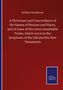 William Henderson: A Dictionary and Concordance of the Names of Persons and Places, and of some of the more remarkable Terms, which occur in the Scriptures of the Old and the New Testaments, Buch