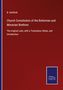 B. Seifferth: Church Constitution of the Bohemian and Moravian Brethren, Buch