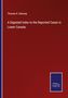 Thomas K. Ramsay: A Digested Index to the Reported Cases in Lower Canada, Buch