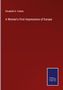 Elizabeth A. Forbes: A Woman's First Impressions of Europe, Buch