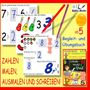 Uwe H. Sültz: Zahlen malen, ausmalen und schreiben - Begleit- und Übungsbuch, Buch, Buch