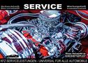 Universal KFZ Inspektionsheft Serviceheft Wartungsheft Serviceleistungen Scheckheft, Buch