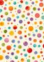Notizbuch A4: Notizbuch A4 kariert - Bunte Punkte / Konfetti - FSC Papier - Geschenkidee, Buch