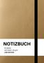 "NOTIZBUCH A4 blanko, 100 Seiten, 90 g/m², LIWI EDITION" auf braunem, lederähnlichem Hintergrund., Buch