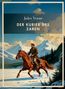 "Jules Verne: Der Kurier des Zaren", LIWI VERLAG. Ein Reiter auf einem Pferd in einer verschneiten Berglandschaft., Buch