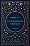 „Jonathan Swift, Ein bescheidener Vorschlag, LIWI Verlag“. Dunkelblauer Hintergrund mit goldenen Verzierungen., Buch