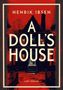 „Henrik Ibsen A Doll's House LIWI Verlag“ auf rotem Hintergrund, Haus-Silhouette in Schwarz., Buch