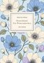 "Heinrich Heine: Deutschland. Ein Wintermärchen. LIWI VERLAG." Illustration mit blauen und cremefarbenen Blumen., Buch