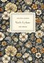 "Jens Peter Jacobsen, Niels Lyhne, LIWI VERLAG." Blumen in Beige und Orange auf dunklem Hintergrund., Buch