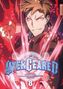 "OVERGEARED 8; Artwork: Team Argo, Adaptation: Monohumbug (REDICE STUDIO), Story: Saenal", Illustration eines lächelnden Mannes., Buch