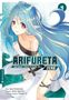"ARIFURETA - DER KAMPF ZURÜCK IN MEINE WELT. ZERO. Band 4. Illustration eines Mädchens mit blauem Haar und spitzen Ohren.", Buch