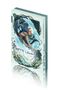 "Faker's Light" von SoenKai. Eine dynamische Illustration zeigt eine Figur in blauer Kleidung, umgeben von Wasser und Pflanzen., Buch