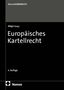 "Europäisches Kartellrecht, Mäger [Hrsg.], 3. Auflage, NomosHANDUCH, Nomos" steht in weißer Schrift auf schwarzem Hintergrund., Buch