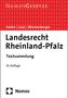 Landesrecht Rheinland-Pfalz, Buch