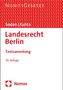 Landesrecht Berlin, Buch