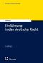 Gerhard Robbers: Einführung in das deutsche Recht, Buch