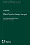 "Schriften zum öffentlichen Dienstrecht", "Rocky Glaser", "Dienstpostenbewertung", "Eine rechtsvergleichende Analyse". Grünes Cover., Buch