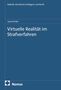 Blauer Hintergrund, weißer Text: "Virtuelle Realität im Strafverfahren" von Leon Kircher, oben "Robotik, Künstliche Intelligenz und Recht". Unten links Nomos-Logo., Buch