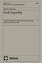 Matthias Hausdorf: Dark Liquidity, Buch