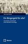 Klaus-Uwe Gerhardt: Ein Bürgergeld für alle?, Buch, Buch