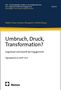 Nomos Verlagbuchcover mit dem Titel: "Umbruch, Druck, Transformation? Gegenwart und Zukunft des Engagements"., Buch