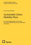 Gelber Buchumschlag mit dem Titel "Sustainable Urban Mobility Plans" von Vincent-Carlos Barduhn, Nomos Verlag., Buch