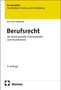 Text: "Kompendien für Studium, Praxis und Fortbildung. Kai von Lewinski. Berufsrecht der Rechtsanwälte, Patentanwälte und Steuerberater. 6. Auflage. Nomos." Einfache Buchcovergestaltung in Gelb, Schwarz und Weiß.