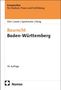 "Baurecht Baden-Württemberg, 19. Auflage. Autoren: Dürr, Leven, Speckmaier, Dürig. Oberer Text: Kompendien für Studium, Praxis und Fortbildung."