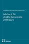 "Jahrbuch für direkte Demokratie 2023/2024" mit Namen der Herausgeber oben. Unten links ist ein Nomos-Logo., Buch