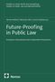 Titel: "Future-Proofing in Public Law". Herausgeber: Nicole Koblenz, Nicholas Otto, Gernot Sydow. Logo: Nomos., Buch