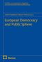 Titel: "European Democracy and Public Sphere". Autoren: Stefan Kadelbach, Rainer Hofmann. Logo: Gelbes Quadrat mit Ecke., Buch