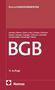 Nomos HANDKOMMENTAR, BGB, 13. Auflage, Autorenliste, Nomos-Logo. Roter Hintergrund, klare, weiße Schrift., Buch