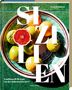 „Sizilien. Traditionelle Rezepte von der italienischen Insel. Enza Genovese.“ Teller mit bunten Zitrusfrüchten., Buch